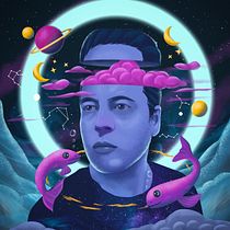 Mi proyecto del curso: Retratos de fantasía en Procreate Ein Projekt aus dem Bereich Digitale Illustration und Digitale Malerei von Diego Sanchez - 17.11.2023