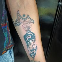 Mi proyecto del curso: Técnicas de tatuaje: sombreado con pepper shading. Ilustração tradicional, e Desenho de tatuagens projeto de Gio Cerón - 17.11.2023