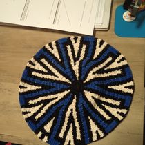 Mi proyecto del curso: Tapestry circular: diseña patterns y complementos. Accessor, Design, Pattern Design, Fiber Arts, DIY, Crochet, and Textile Design project by Estefania Iglesia Parapar - 11.18.2023