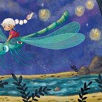 Mi proyecto del curso: Ilustración infantil con Procreate: crea escenas mágicas. Ilustração digital, Ilustração infantil, Pintura digital, e Álbum ilustrado projeto de Lidia Terol - 19.11.2023