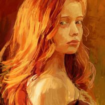 My project for course: Digital Portraits with a Traditional Style in Photoshop. Traditional illustration, Digital Illustration, and Digital Painting project by Frank - 11.18.2023