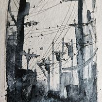Mon projet du cours : Peinture expressive à l'aquarelle : illustrations captivantes. Projekt z dziedziny  Sztuki piękne,  Malarstwo i Malowanie akwarelą użytkownika Vanessa Mekhalfi - 19.11.2023