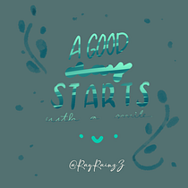 My project for course: Calligraphy and Lettering Fundamentals in Procreate. Un progetto di Calligrafia, Instagram e Lettering digitale di rayrainzz - 19.11.2023