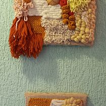 Meu projeto do curso: Criação de tapeçarias bordadas. Un projet de Broderie, Décoration , et Design textile de Geovanna Santos - 19.11.2023