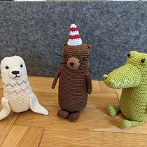 My project for course: Crochet: Create and Customize Your Amigurumi. Arts, Crafts, To, Design, Fiber Arts, DIY, Crochet, Amigurumi, and Textile Design project by anja.novljan - 11.19.2023