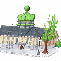 My project for course: Expressive Architectural Sketching with Colored Markers. Sketching, Drawing, Architectural Illustration, Sketchbook & Ink Illustration project by Disa Buskhe - 11.20.2023