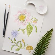 Il mio progetto del corso: Acquerello realistico per composizioni botaniche. Un projet de Illustration traditionnelle, Peinture, Dessin, Aquarelle et Illustration botanique de Silvia - 20.11.2023