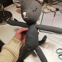 Mein Abschlussprojekt für den Kurs: Kuscheltiere selber machen. Projekt z dziedziny Projektowanie postaci, Craft, Projektowanie zabawek,  Sz, cie, Wzornictwo i krawiectwo użytkownika Bianca Bereska - 20.11.2023
