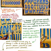 Meu projeto do curso: Lettering popular brasileiro Ein Projekt aus dem Bereich Design, T, pografie, Kalligrafie, T und pografisches Design von Julia Maline - 21.11.2023