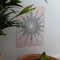Mon projet du cours : Initiation aux Arts de l'Islam : créez des motifs biomorphiques Ein Projekt aus dem Bereich Malerei, Musterdesign, Zeichnung, Aquarellmalerei und Illustration mit Tinte von mary_ane - 21.11.2023