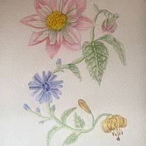 Mi proyecto del curso: Acuarela realista para composiciones botánicas. Un projet de Illustration traditionnelle, Peinture, Dessin, Aquarelle et Illustration botanique de Alejandra Lagos - 19.11.2023