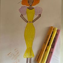 Meu projeto do curso: Ilustração de croqui de moda. Een project van Traditionele illustratie,  Schetsen,  Modeontwerp, Digitale tekening y Mode-illustratie van gustavo.senciali - 21.11.2023