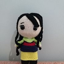 Mi proyecto del curso: Amigurumis: personas tejidas a crochet. Artesanato, Design de brinquedos, Tecido, Design têxtil, Crochê, e Amigurumi projeto de Amelia Ibárcena - 18.11.2023