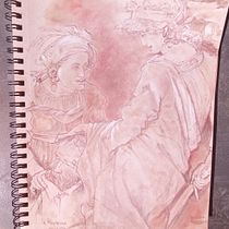 Il mio progetto del corso: Ritratto classico: il metodo rinascimentale. Fine Arts, Sketching, Drawing, Portrait Drawing, Realistic Drawing, and Artistic Drawing project by Riccardo Granata - 11.22.2023
