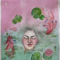 Meu projeto do curso:  Retratos expressivos em aquarela. Un progetto di Illustrazione tradizionale, Belle arti, Pittura, Pittura ad acquerello e Disegno di ritratti di Yanna Lima - 18.11.2023