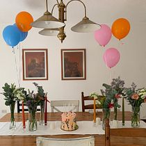 Mi proyecto del curso: Diseño y creación de composiciones florales. Un progetto di Interior design, Paesaggismo, Interior Design, DIY e Design floreale e vegetale di michellepullinm - 22.11.2023