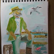 Mi proyecto del curso: Sketchbook para explorar tu estilo de dibujo. Un proyecto de Ilustración tradicional, Bocetado, Creatividad, Dibujo, Pintura a la acuarela, Sketchbook y Pintura gouache de Joan Ignasi - 22.11.2023