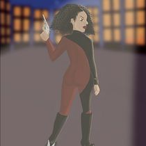 Mi proyecto del curso: Creación de personajes femeninos estilo cartoon con Procreate. Projekt z dziedziny Trad, c, jna ilustracja, Ilustracja c, frowa, R, sunek c i frow użytkownika jailenneartes - 22.11.2023