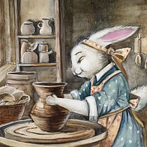 My project for course: Animal Characters in Watercolor for Children’s Books. Un proyecto de Ilustración tradicional, Bellas Artes, Pintura, Dibujo, Pintura a la acuarela, Ilustración infantil y Narrativa de Sabina Magomedova - 23.11.2023