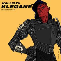 Kallista Klegane - Projeto do curso: Character design: criação de personagens 2D. Un proyecto de Ilustración tradicional, Diseño de personajes, Videojuegos y Diseño de videojuegos de Gian Lucca Veronez Tola - 23.11.2023