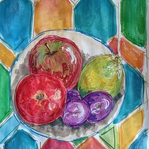 My project for course: Illustrating Nature: A Creative Exploration. Traditional illustration, Painting, Drawing, Watercolor Painting & Ink Illustration project by Janine Kritzinger - 12.22.2023