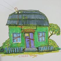 My project for course: Expressive Architectural Sketching with Colored Markers. Sketching, Drawing, Architectural Illustration, and Sketchbook project by Павло Лисенко - 11.22.2023