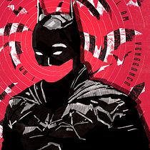 Arte gráfica - The Batman. Traditional illustration, Drawing, and Digital Illustration project by Wendel Nascimento - 11.24.2023