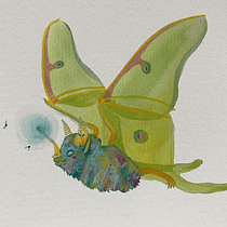 My project for course: Creative Illustration Techniques with Gouache. Traditional illustration, Character Design, Fine Arts, Painting, Children's Illustration, Gouache Painting, and Picturebook project by Raja Brenk - 11.14.2023