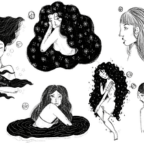 Meu projeto do curso: Técnicas de desenho tradicional com Procreate. Un proyecto de Ilustración tradicional, Dibujo, Ilustración digital, Dibujo de Retrato y Dibujo digital de Maria Eduarda Oliveira Gonçalves de Almeida - 24.11.2023