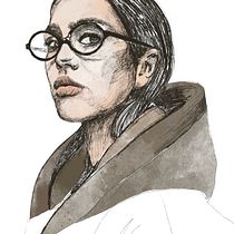 Il mio progetto del corso: Ritratto illustrato con Procreate. Traditional illustration, Vector Illustration, Digital Illustration, and Portrait Drawing project by Marghe Gb - 11.25.2023