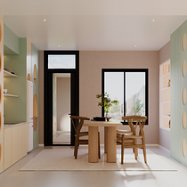 Mi proyecto del curso: Color aplicado al diseño de interiores: Loft Naif. Un proyecto de Diseño de interiores, Decoración de interiores, Interiorismo, Teoría del color y Diseño de espacios de neli_madorino - 25.11.2023