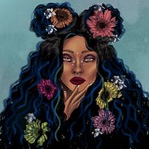 My project for course: Illustrated Portraits with Procreate. Traditional illustration, Vector Illustration, Digital Illustration, and Portrait Drawing project by Jacqueline Patten - 11.26.2023