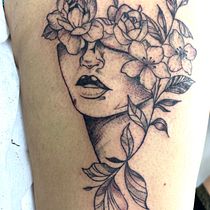 My project for course: Tattoo for Beginners. Tattoo Design project by Maria Milanova - 11.26.2023