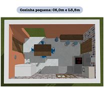Meu projeto do curso: Design de interiores do início ao fim. Projekt z dziedziny Architektura wnętrz, Projektowanie wnętrz, Dekoracja wnętrz i Projektowanie przestrzeni użytkownika Gabriela Dantas Coqueiro - 26.11.2023