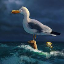 Before the storm. Traditional illustration, Digital Illustration, and Digital Drawing project by wikasmoczynska - 11.27.2023