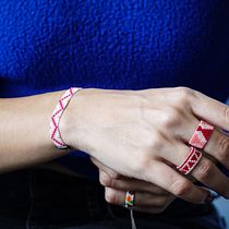 My project for course: Beaded Jewelry Design: Weave Elegant Patterns. Accessor, Design, Arts, Crafts, Jewelr, Design, and Fiber Arts project by Ezgi Arıncı - 11.26.2023