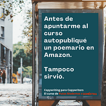 Mi proyecto del curso: Copywriting para copywriters. Advertising, Cop, writing, Stor, telling, and Communication project by Janet Cid - 11.27.2023