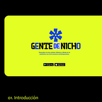 Introducción al UX Writing: Blog Gente de Nicho. Un projet de UX / UI, Design de l'information, Cop, writing , et Conception d'applications de Nathalia Herrera - 22.11.2023