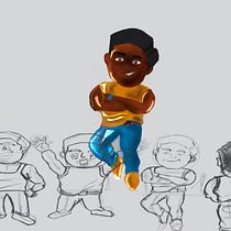 Mon projet du cours : Character design pour marques sur Procreate Ein Projekt aus dem Bereich Traditionelle Illustration, Design von Figuren und Digitale Illustration von David Cardorelle - 28.11.2023