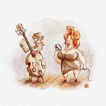 Meu projeto do curso: Fábrica de personagens ilustrados. Traditional illustration, Character Design, Digital Illustration, Children's Illustration, and Narrative project by João Baltieri - 11.25.2023