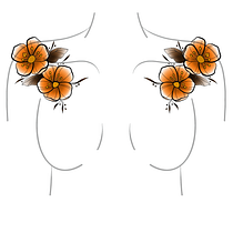Mi proyecto del curso: Diseño de tatuajes botánicos con Procreate. Ilustração tradicional, Ilustração digital, Desenho de tatuagens e Ilustração botânica projeto de Paulina Alexandra Fredes Abarza - 28.11.2023
