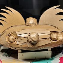 Mon projet du cours : Sculptures en carton pour débutants. Character Design, Arts, Crafts, Fine Arts, and Sculpture project by scoobycroo - 11.26.2023