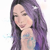 My project for course: Illustrated Portraits with Procreate. Traditional illustration, Vector Illustration, Digital Illustration, and Portrait Drawing project by riverosduarte2006 - 11.29.2023