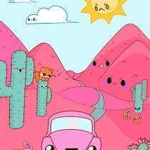 My project for course: Designing Kawaii Worlds: Spread Joy Through Illustration. Character Design, Digital Illustration, and Manga project by Robin Christian - 11.29.2023