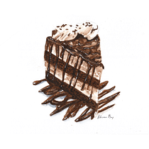 Mi proyecto del curso:  Ilustración gastronómica con acuarela. Un progetto di Illustrazione tradizionale, Belle arti, Pittura e Pittura ad acquerello di Adrián Rayón - 29.11.2023