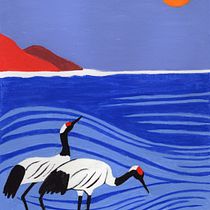 My project for course: Painting a Wildlife Scene with Gouache. Un progetto di Illustrazione tradizionale, Belle arti, Pittura e Pittura gouache di Denise DESENEPART - 29.11.2023