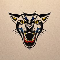 Mi proyecto del curso: Diseño de tatuajes estilo old school en Procreate. Projekt z dziedziny  R, sunek, Ilustracja c, frowa i Projektowanie tatuaż użytkownika Ariadna Inglès Hitos - 30.11.2023