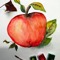 Mon projet du cours : Aquarelle botanique : illustrez l’anatomie des fleurs. Un progetto di Illustrazione tradizionale, Belle arti, Pittura, Disegno, Pittura ad acquerello e Illustrazione botanica di Hélène Scoarnec - 30.11.2023
