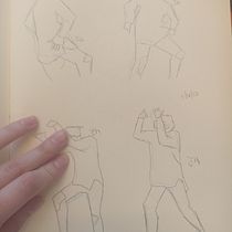 Mi proyecto del curso: Dibujo anatómico para principiantes Ein Projekt aus dem Bereich Bildende Künste, Skizzenentwurf, Bleistiftzeichnung, Zeichnung, Realistische Zeichnung und Anatomische Zeichnung von bmadariaga95 - 30.11.2023
