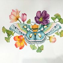 My project for course: Naturalist Illustrations with Watercolors: Drawing and Composition. Traditional illustration, Drawing, Watercolor Painting, and Naturalistic Illustration project by anas_lriati - 11.30.2023